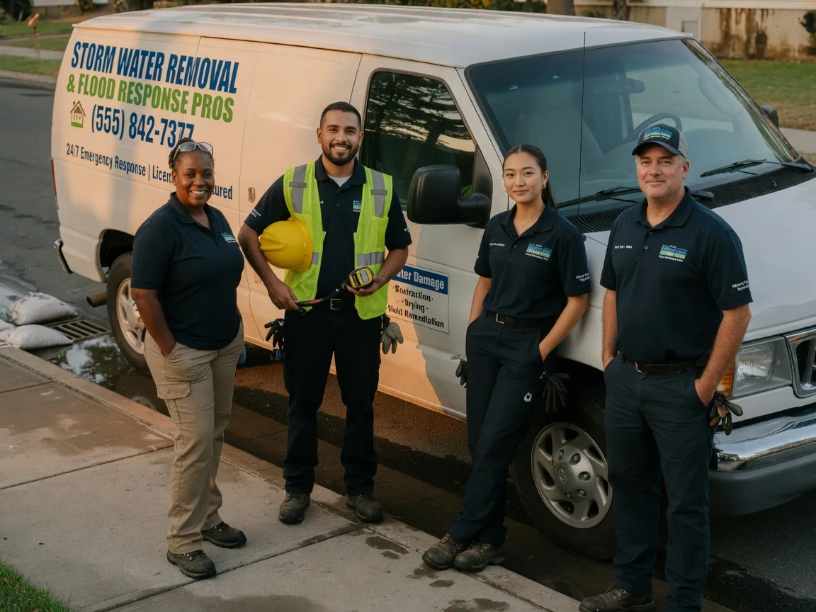 Storm Damage Water Removal company in South Dos Palos, CA